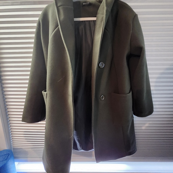 Boohoo oversize wool coat - Picture 4 of 4